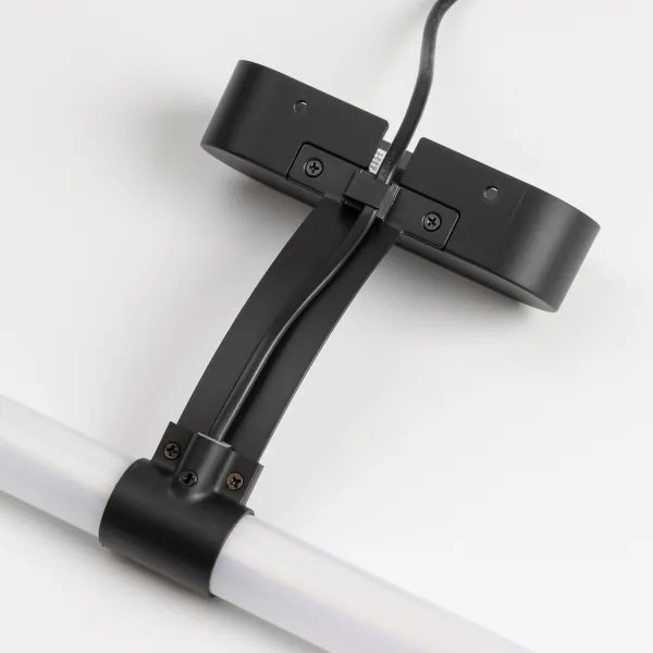 Brilagi - Lampă LED pentru oglindă de baie TUBEO, 6 W, 230 V, 40 cm, IP44, negru