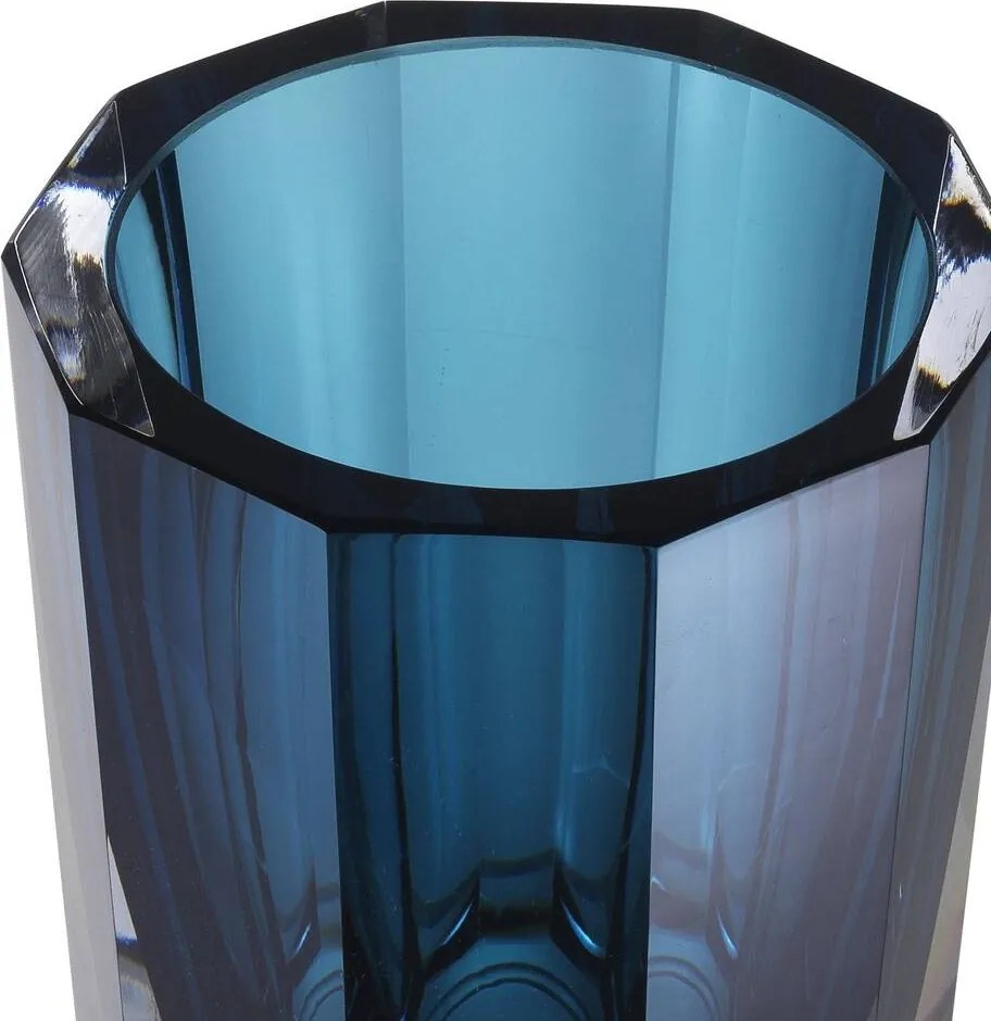 Vaza flori, Vas decorativ CHAVEZ S albastru 114815 HZ