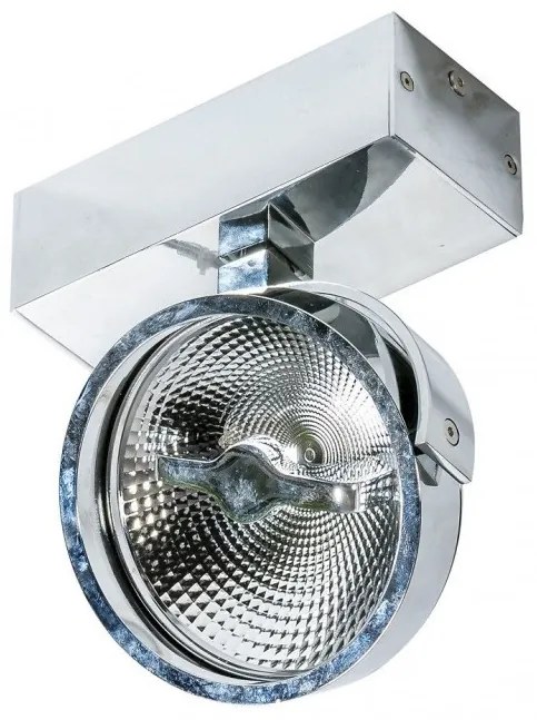 Spot aplicat directionabil JERRY 1 12V crom ZZ AZ1752