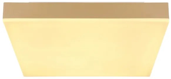 Plafonieră LED DORO LED/18W/230V 30x30 cm auriu Globo 41594D1M