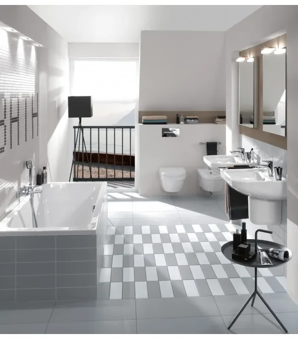 Clapeta actionare rezervor WC incastrat, Villeroy&amp;Boch ViConnect, crom, 92218061