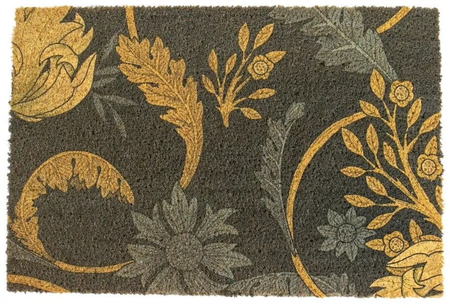 Covoraș de intrare din fibre de nucă de cocos 60x90 cm William Morris – Artsy Doormats
