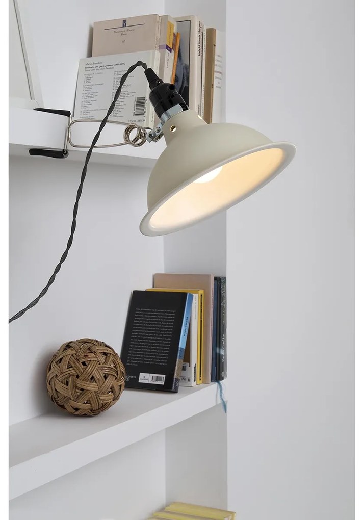 Lampa cu clips design Industrial Style PEPPER bej 64168