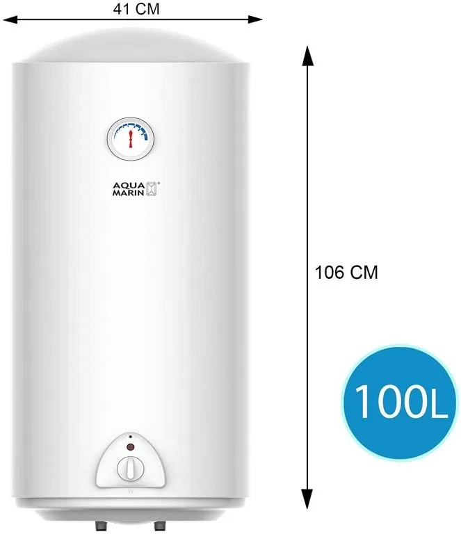 AQUAMARIN Boiler electric 100 l, alb