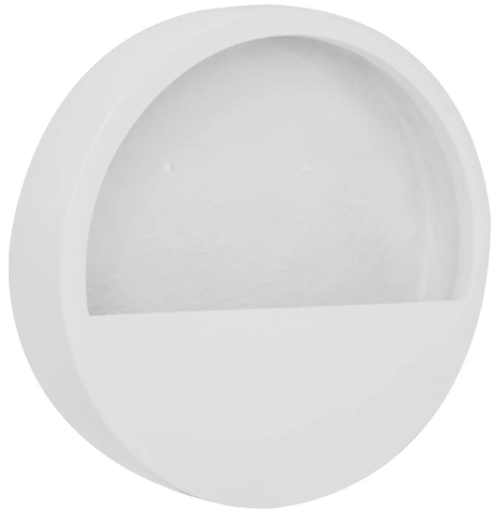 Jardinieră suspendată Wally M, alb mat, mai multe dimensiuni - PotteryPots mărimea: M - v. 10 cm, ⌀ 50 cm