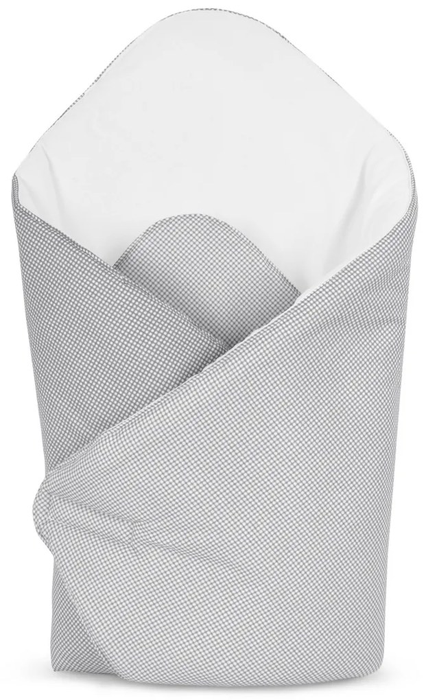 Păturică de înfășat copii Bellatex Bones gri , 75x 75 cm