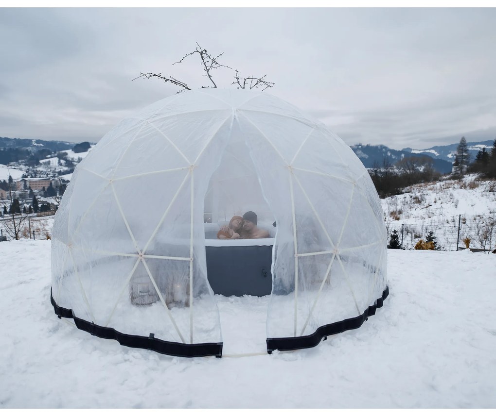 Pavilion de grădină, versiune vară / iarnă, 3,6x2,2m, IGLU