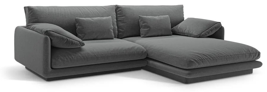 Colțar gri închis (cu colț pe partea dreaptă) Torino – Micadoni Home