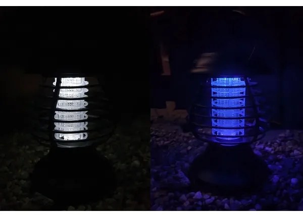 Lampă LED solară cu capcană pentru insecte LED/1,2V 600 mAh IP44