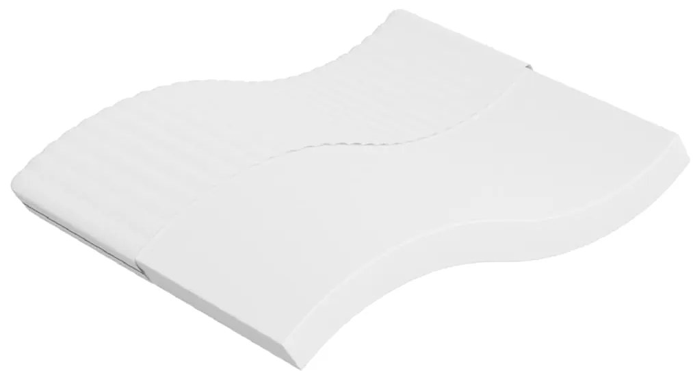 vidaXL Saltea din spumă, fermitate medie moale, 160x200 cm