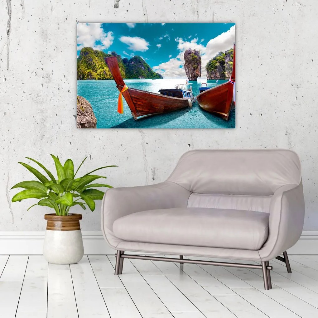 Tablou - Rai pe pământ (90x60 cm)