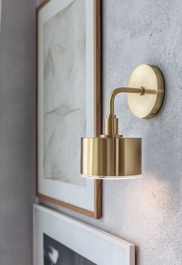 Aplica de perete design modern NORA, alama antichizata