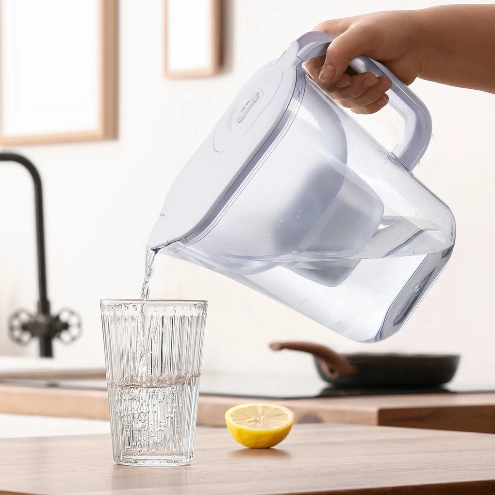 Cană cu filtru Orion 156019 Carbo 3 l , alb
