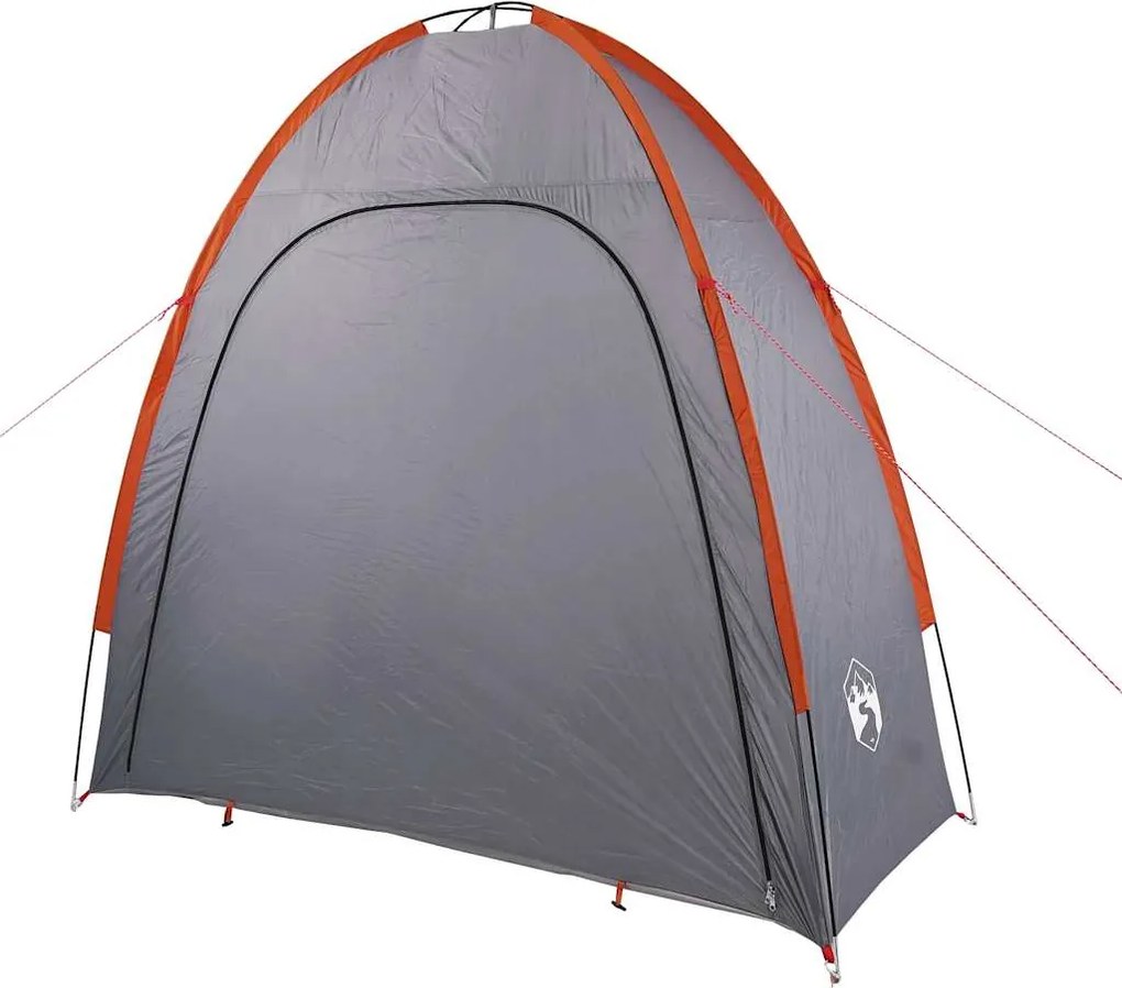 vidaXL Cort de depozitare gri și portocaliu impermeabil