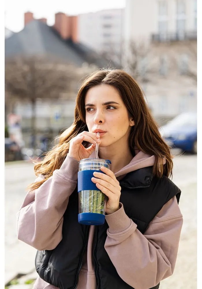 Cană termos albastră 600 ml Fuori – Vialli Design