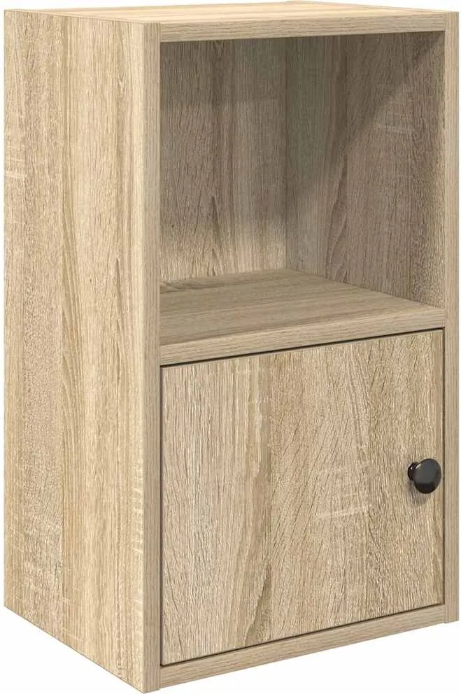 vidaXL Bibliotecă, stejar sonoma, 31x24x52 cm, lemn prelucrat