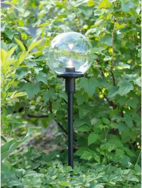 Markslöjd 107283 - Lampă LED de exterior GARDEN24 LED/3W/24V 81 cm IP44 negru/transparent