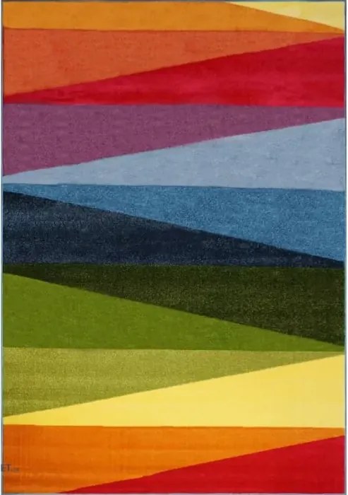 Covor Dreptunghiular Multicolor Modern Kolibri 11485 Selectează mărime: 080 X 150