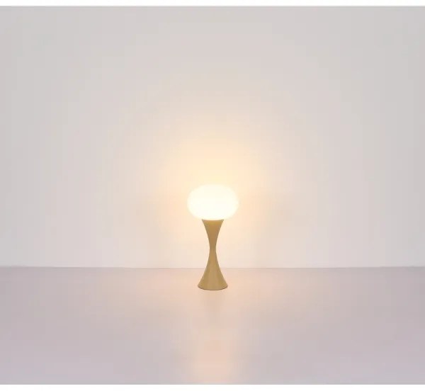 Lampă de masă Globo 21027SA LULA 1xE14/25W/230V bej