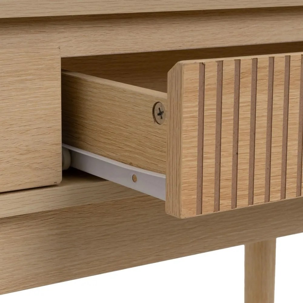 Masă consolă în culoare naturală 30x100 cm Iona – Casa Selección