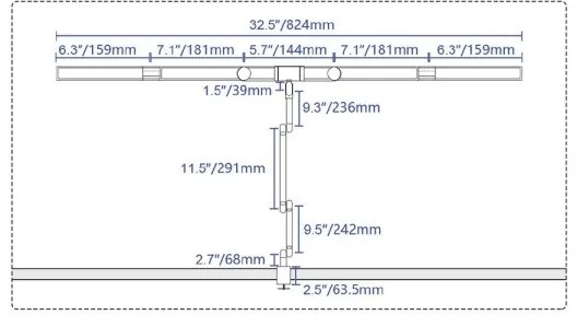 Lampă LED flexibilă dimabilă de masă Brilagi VARIO LED/12W/230V 3000-6500K negru