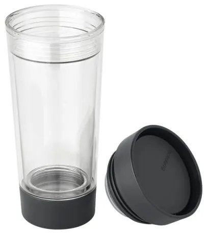 Termo pahar Brabantia Make&Take 1008493, 360 ml, Fara BPA, Gri inchis