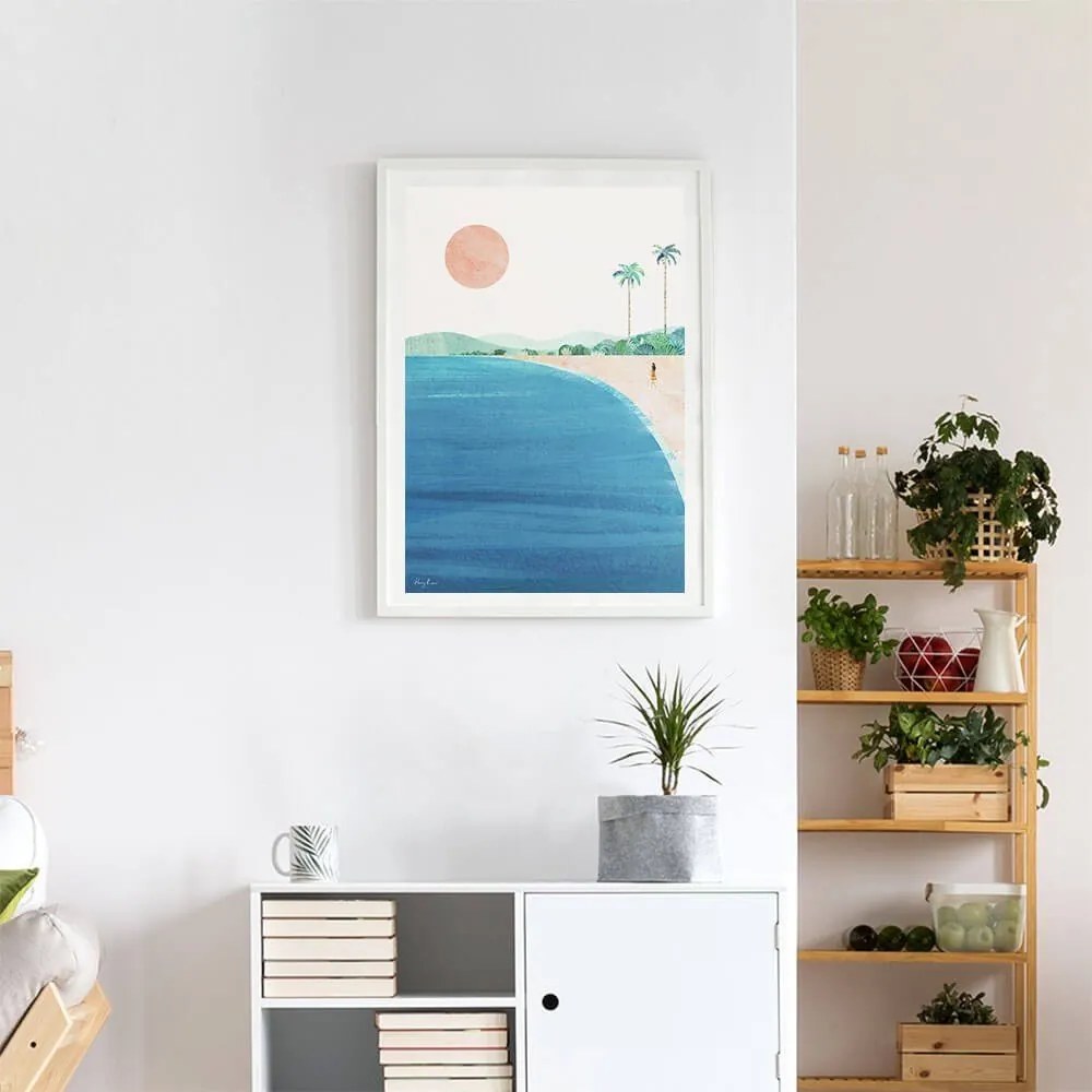 Poster 30x40 cm Paradise Beach - Travelposter