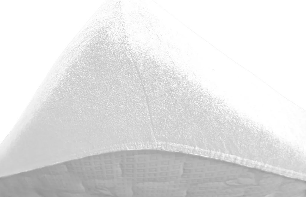 Cearsaf frotir culoare alb, 160x200 cm LA REDUCERE