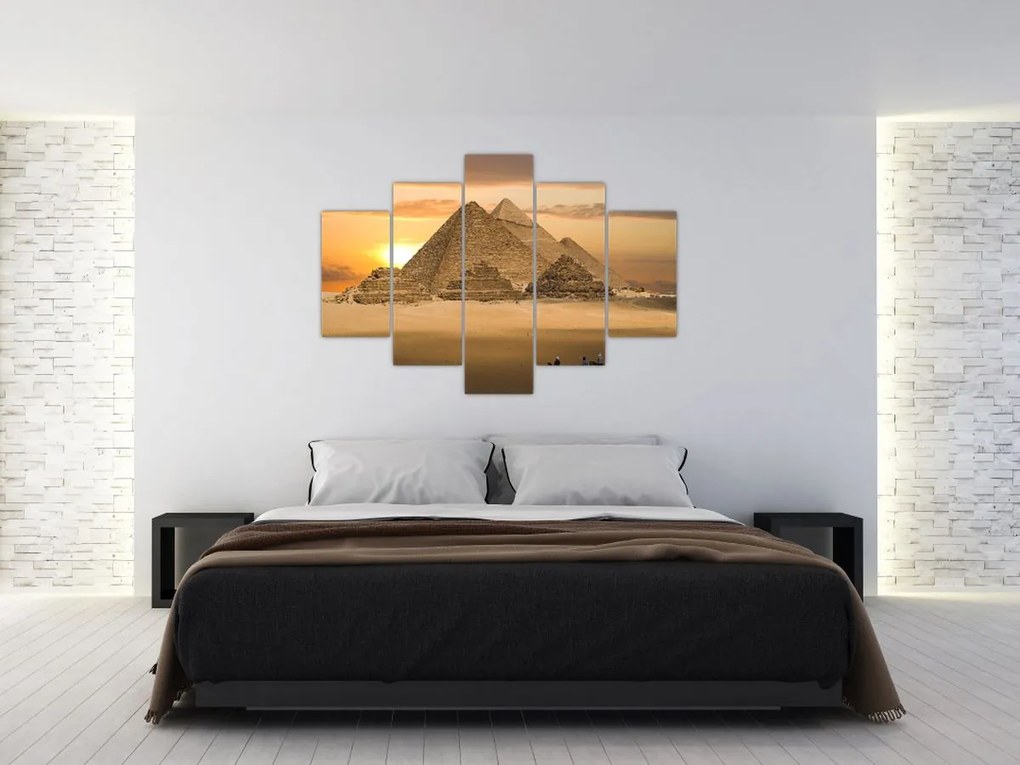 Tablou - Piramidele (150x105 cm)