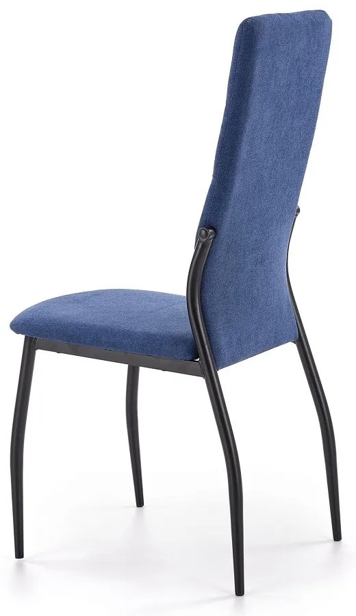 Scaun de bucaterie Muriel - vânzare, albastru/negru
