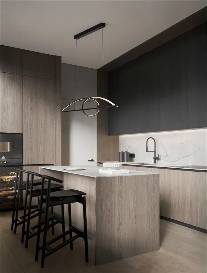 Lustra LED suspendata moderna GEMMA