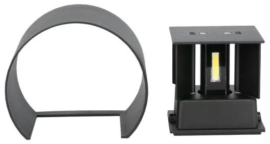 Aplică LED de exterior LED/6W/230V 4000K IP65 negru