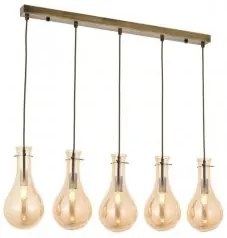 Suspensie moderna 5 becuri E14 AV-1697-5EY AVONI