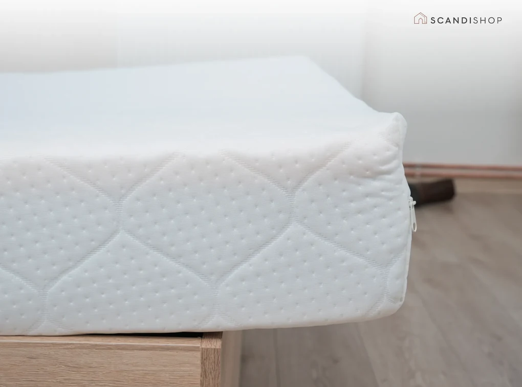 Saltea cu arcuri impachetate individual si fibra de cosos COCO MAXI 20 cm 180x200 cm Protectie saltea: FaRa protectie saltea