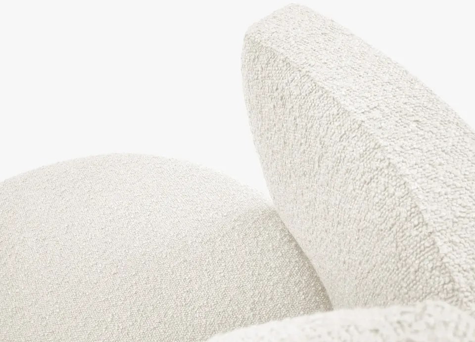Fotoliu rotativ Bliss boucle L92 cm