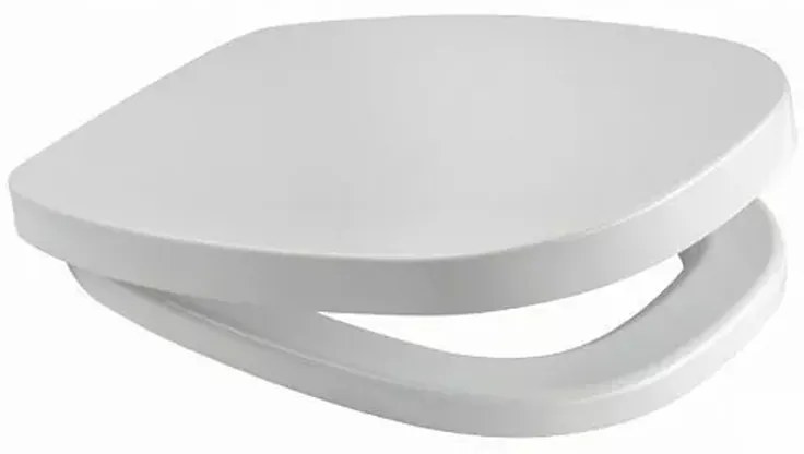 Capac WC, RAK, slim, cu soft close si quick release, alb lucios