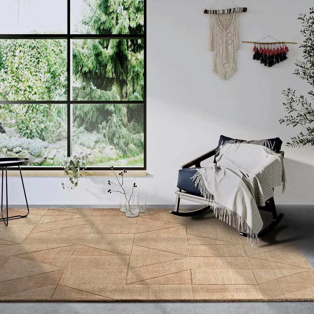 Covor bej țesut manual din lână 120x170 cm Ursule – Villeroy&amp;Boch