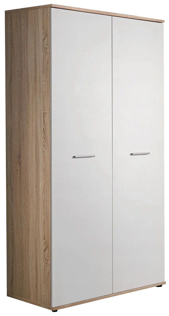 Dulap de haine Daron 2D 23 DSW DI-03 (Stejar sonoma + Alb). 1024528
