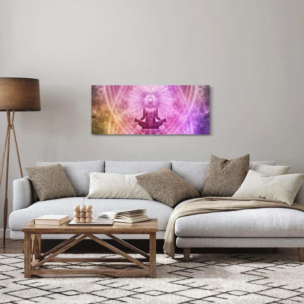 Tablou - Aura de meditație (120x50 cm)