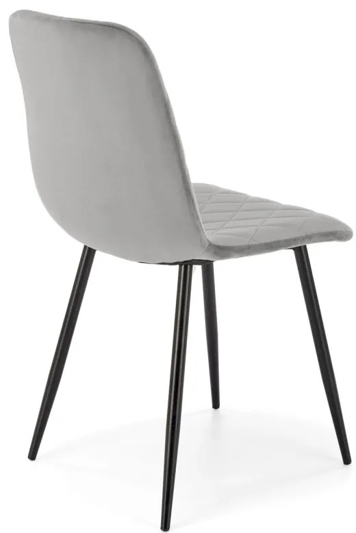 Scaun K525 velvet gri