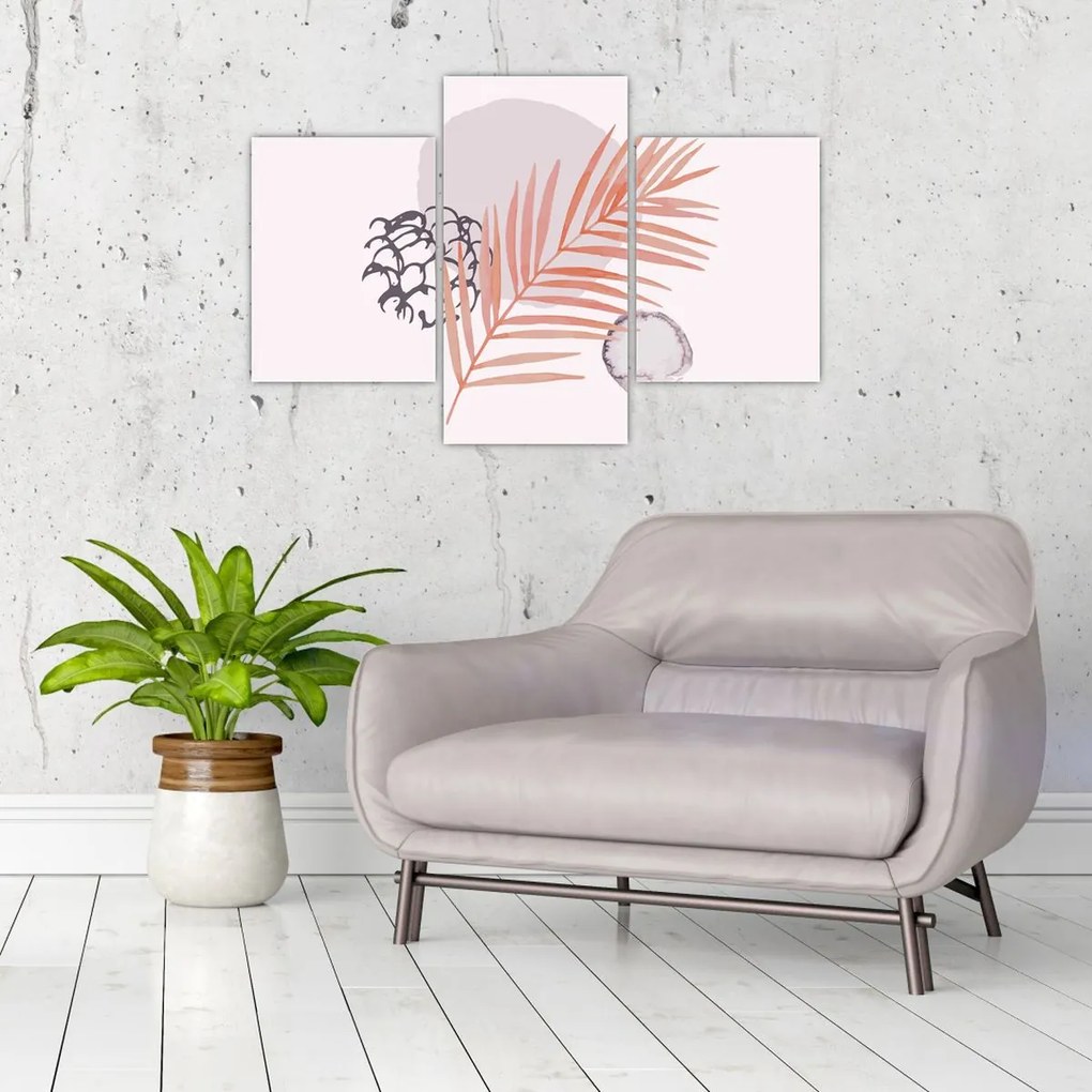 Tablou - Minimalism violet N⁰3 (90x60 cm)