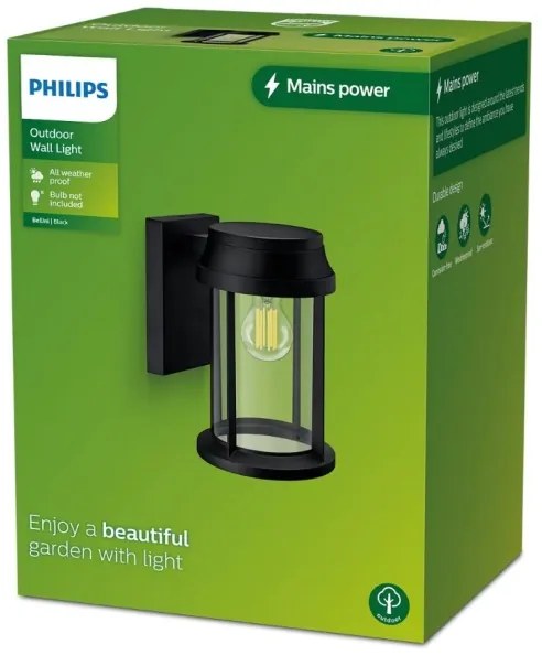 Aplică de exterior Philips BELLINI 1xE27/25W/230V IP44