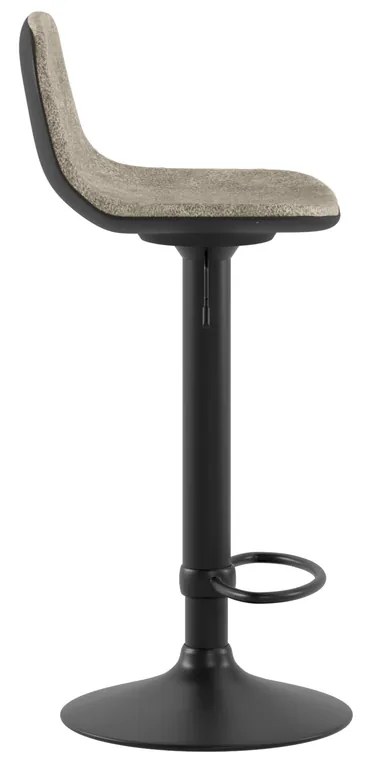 STONES Scaun din microfibră 39cm X 45cm H. 86/102cm | Aosom Romania