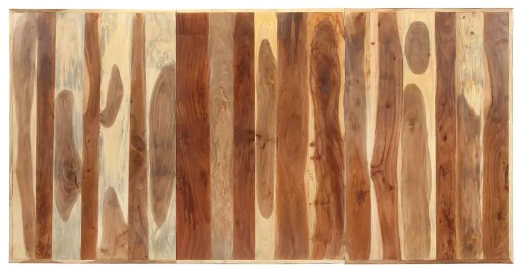 Masa bucatarie, 200x100x75 cm, lemn masiv cu finisaj sheesham 1, 200 x 100 x 75 cm