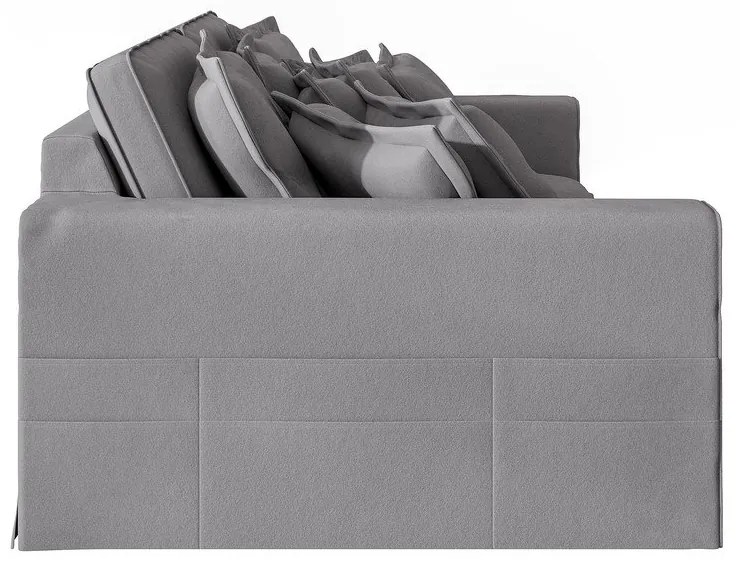 Canapea gri deschis 236 cm Nora – Ropez