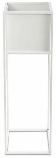 Suport pentru flori 70x24 cm, alb