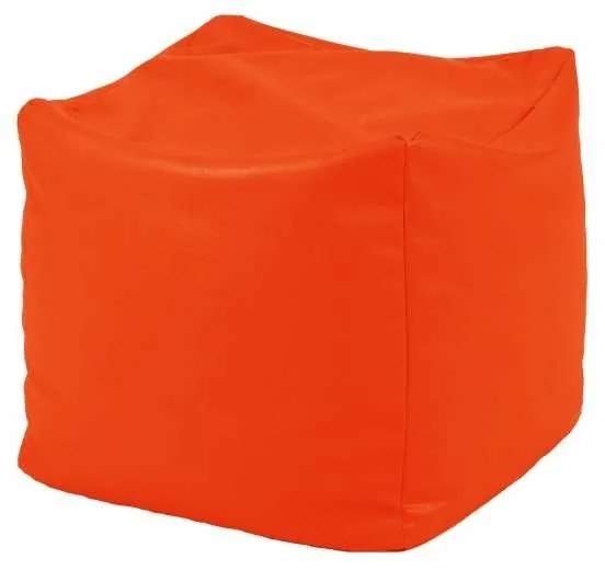 Taburet Cub, Material Impermeabil - Neon Orange