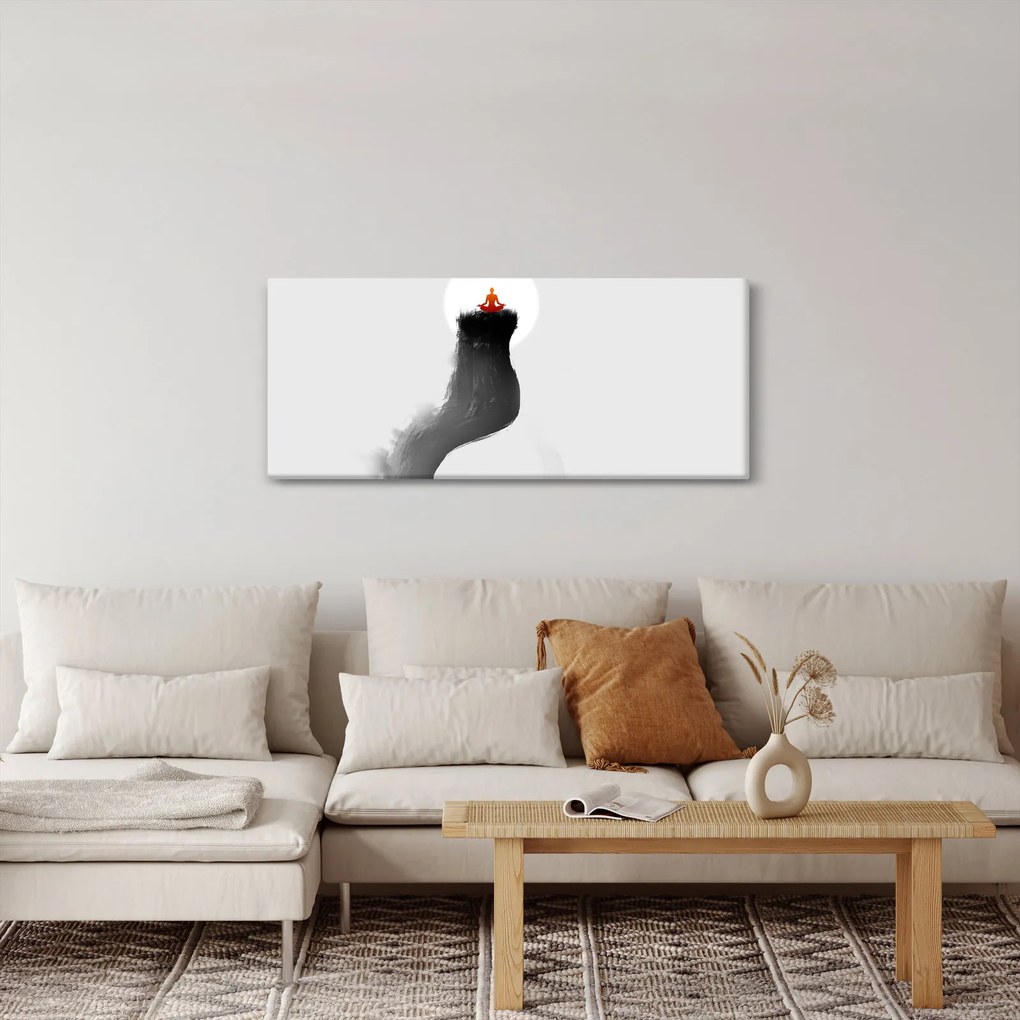 Tablou - Meditație în vârf (120x50 cm)