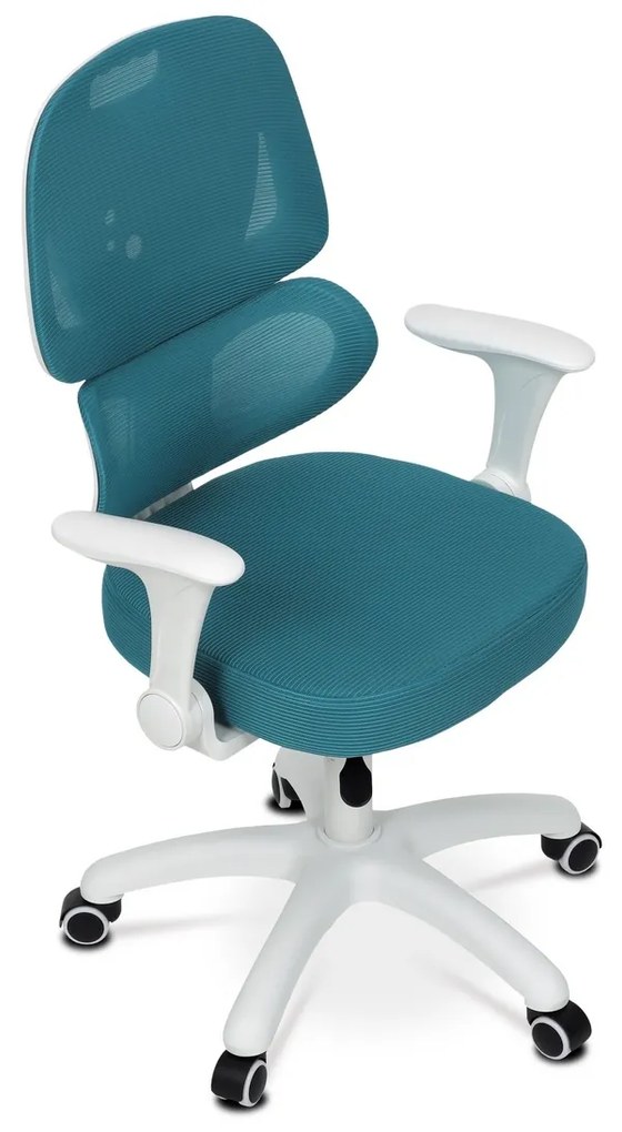 Scaun de birou Autronic KA-K1063 BLUE, albastru