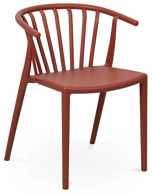 Scaun de grădină maro din plastic Capri – Bonami Essentials